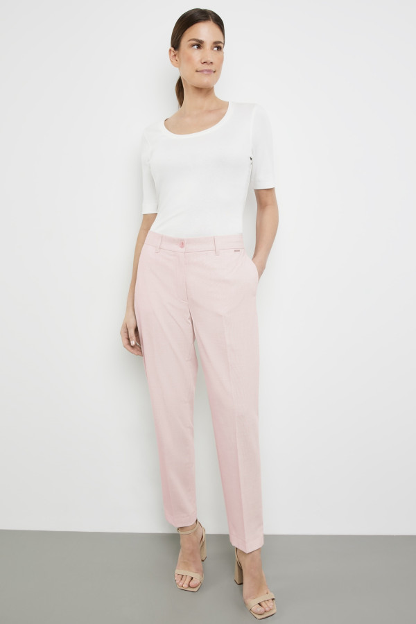 Брюки укороченные