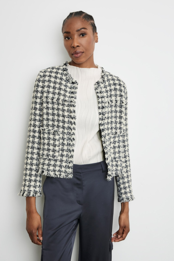 Жакет из твида