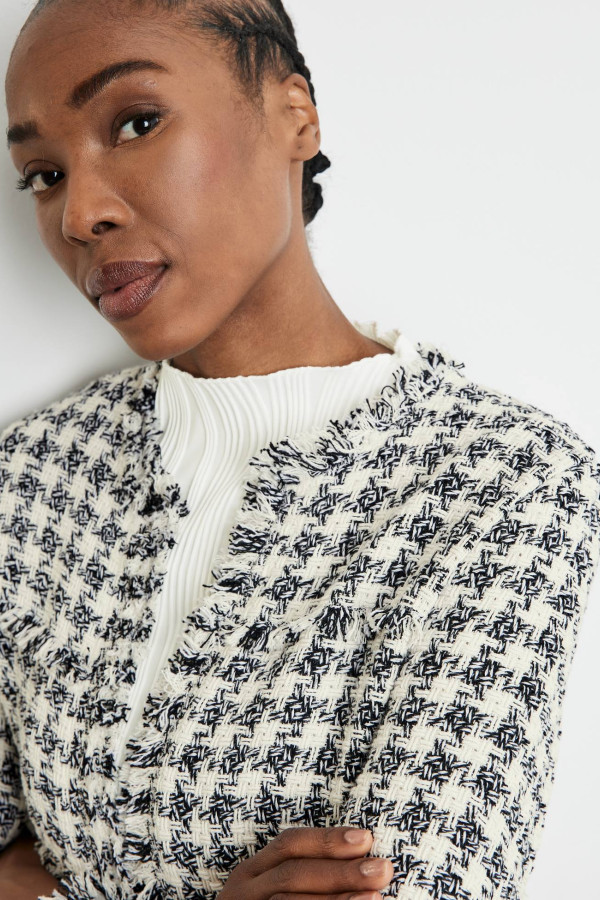 Жакет из твида