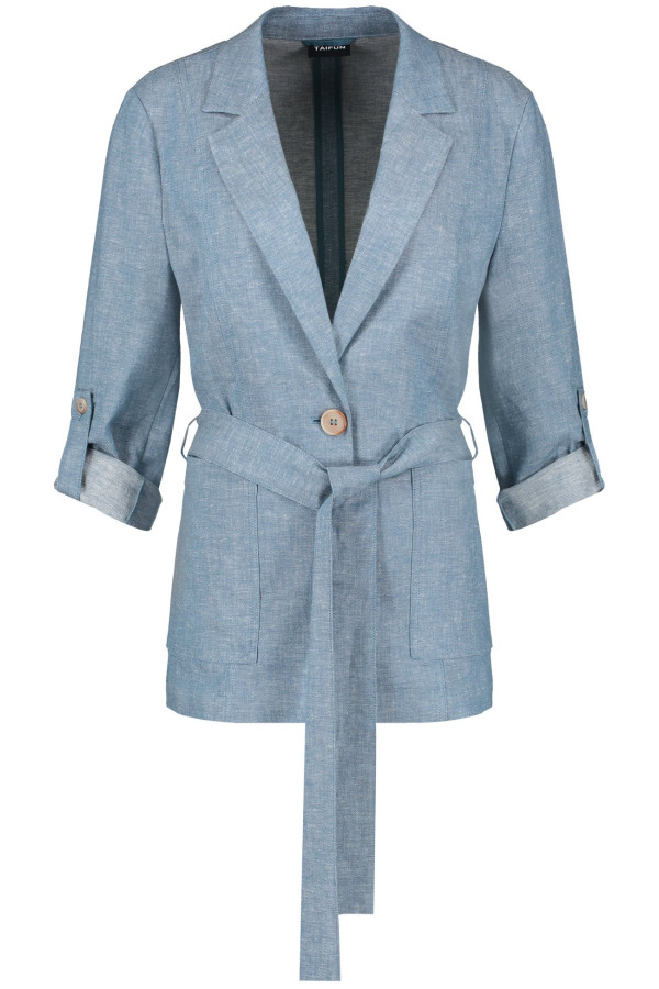 Жакет вискозы и льна