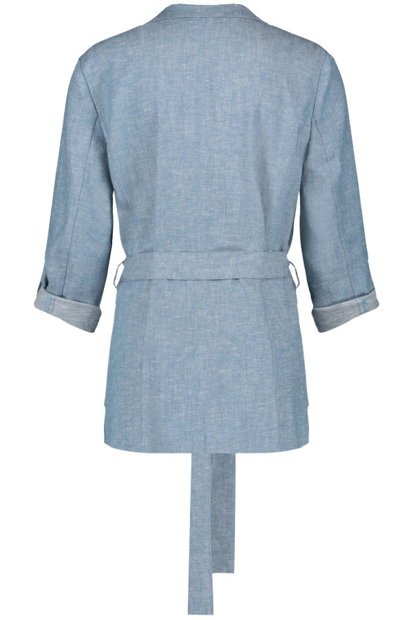 Жакет вискозы и льна