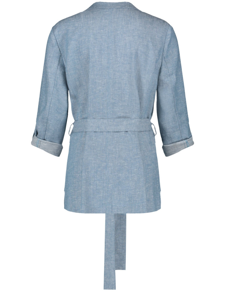 Жакет вискозы и льна