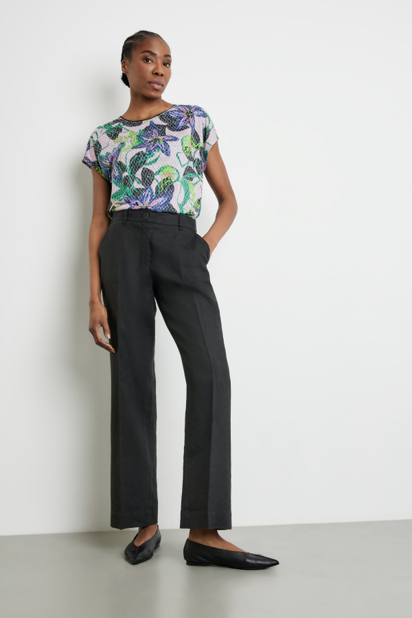 Брюки изо льна