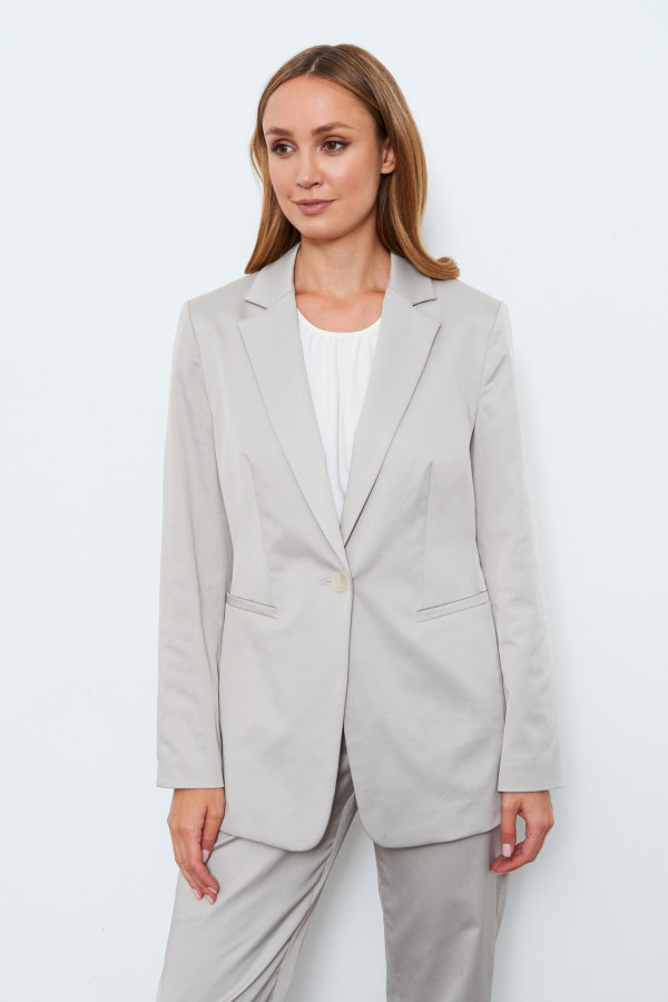 Жакет однобортный