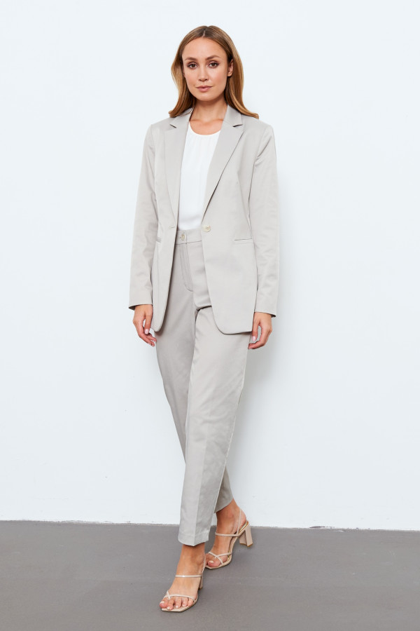 Жакет однобортный