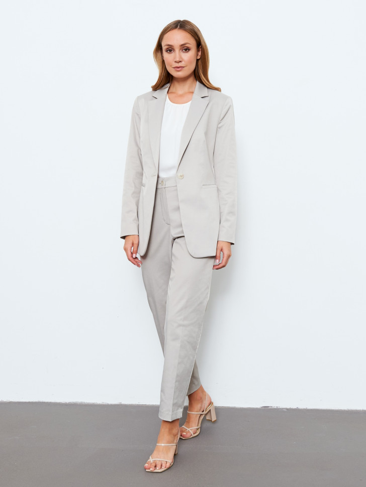 Жакет однобортный