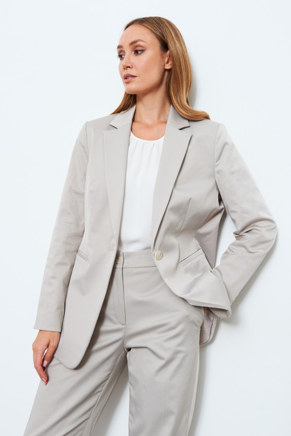 Жакет однобортный