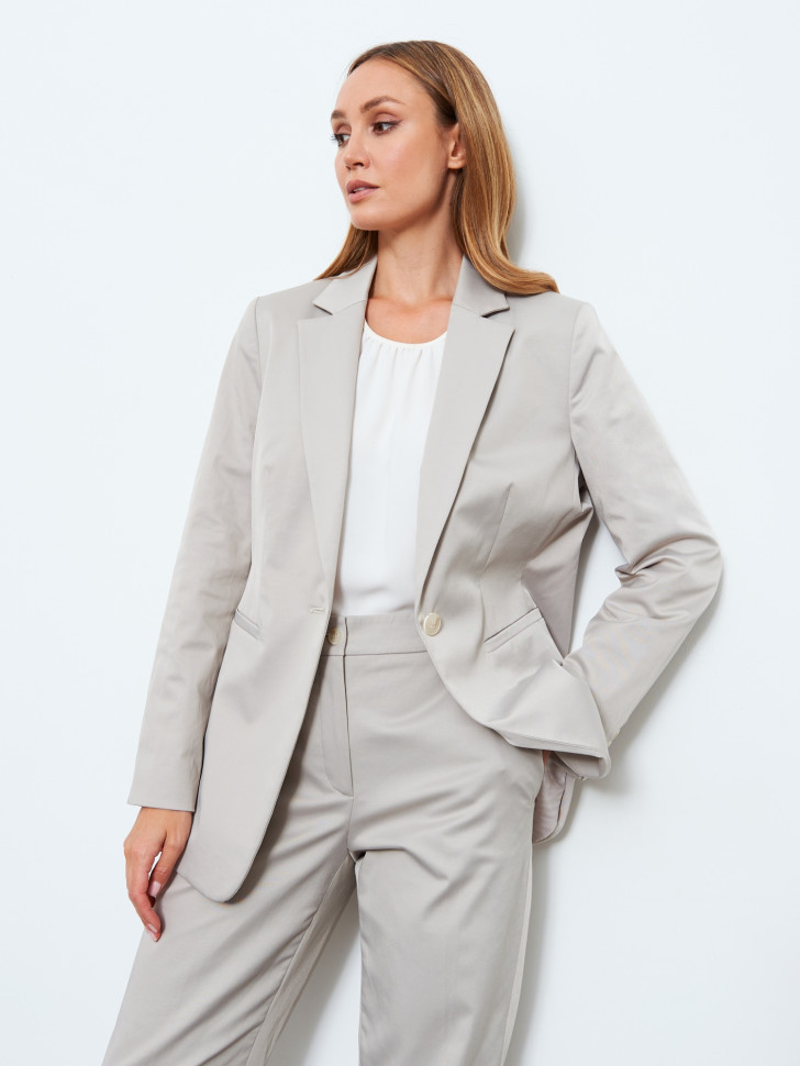 Жакет однобортный