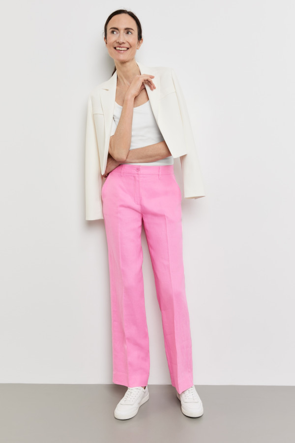 Брюки изо льна