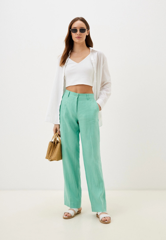 Брюки изо льна