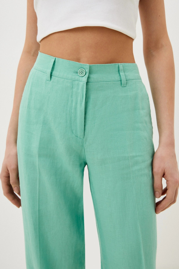 Брюки изо льна