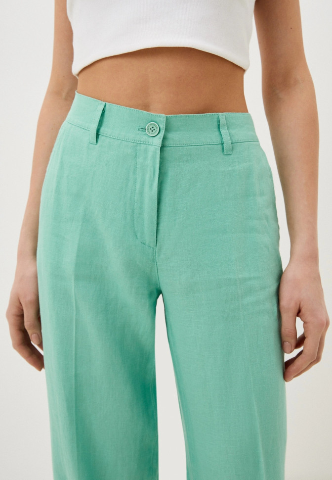 Брюки изо льна