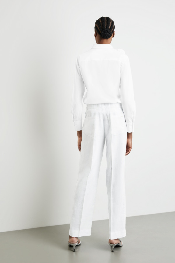 Брюки изо льна