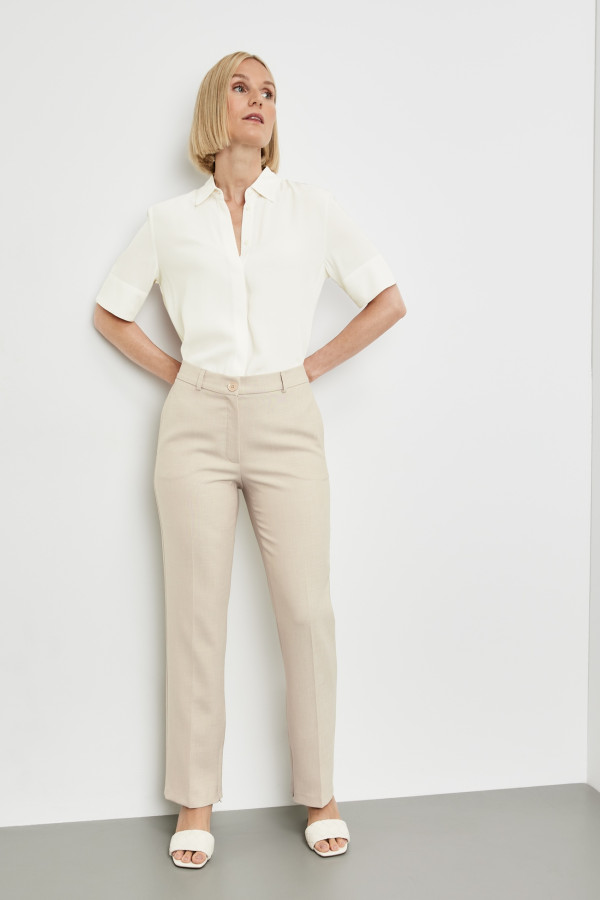 Брюки с молниями