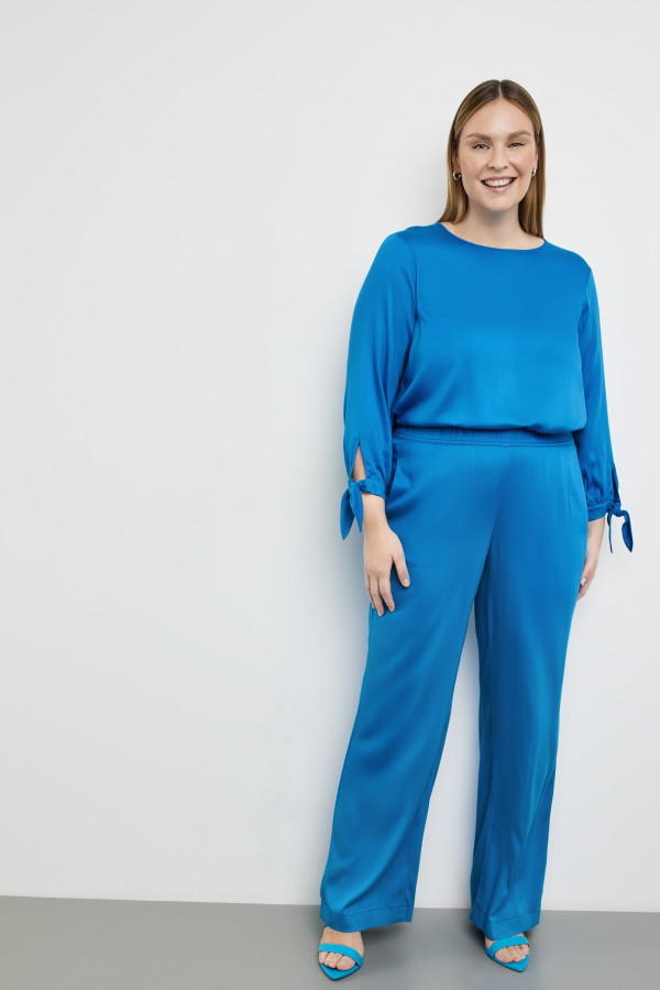 Брюки широкие