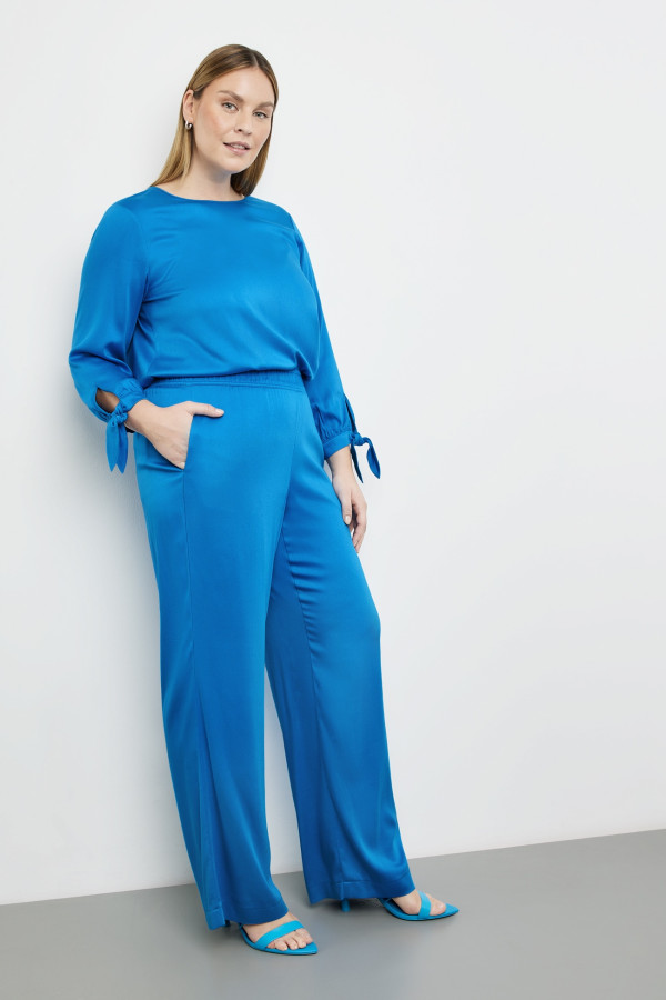 Брюки широкие