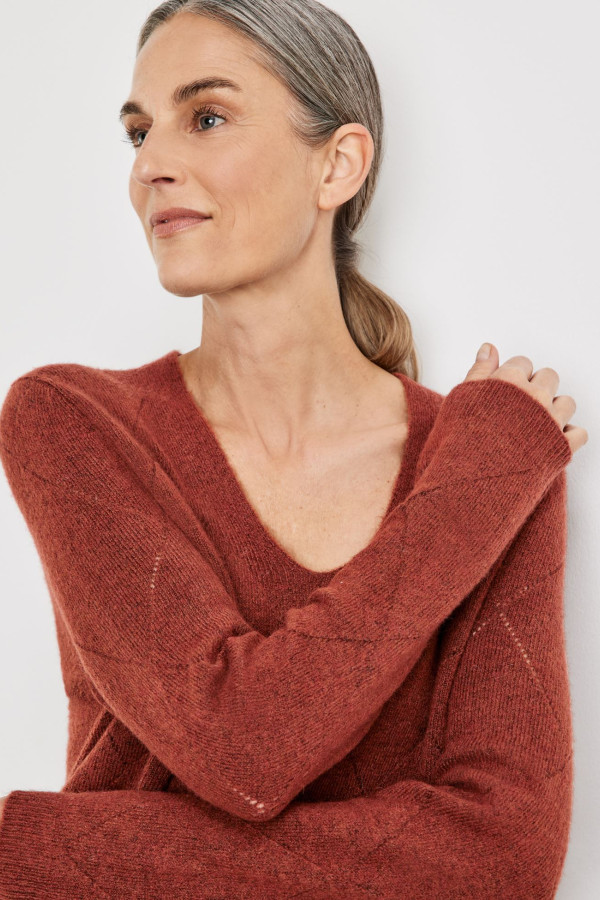 Джемпер с шерстью альпаки