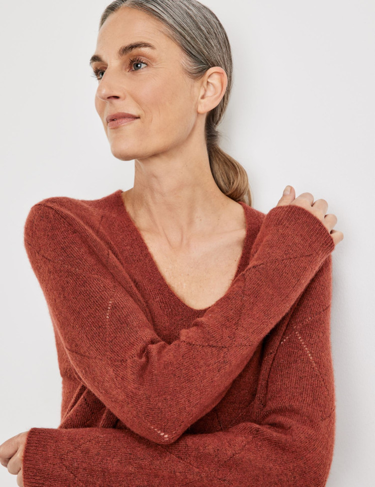 Джемпер с шерстью альпаки