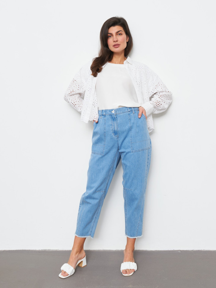 Джинсы свободного кроя