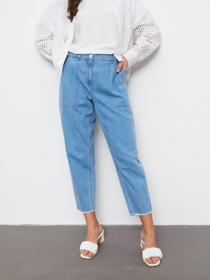 Джинсы свободного кроя