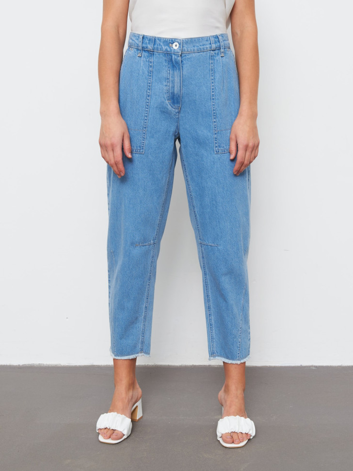 Джинсы свободного кроя