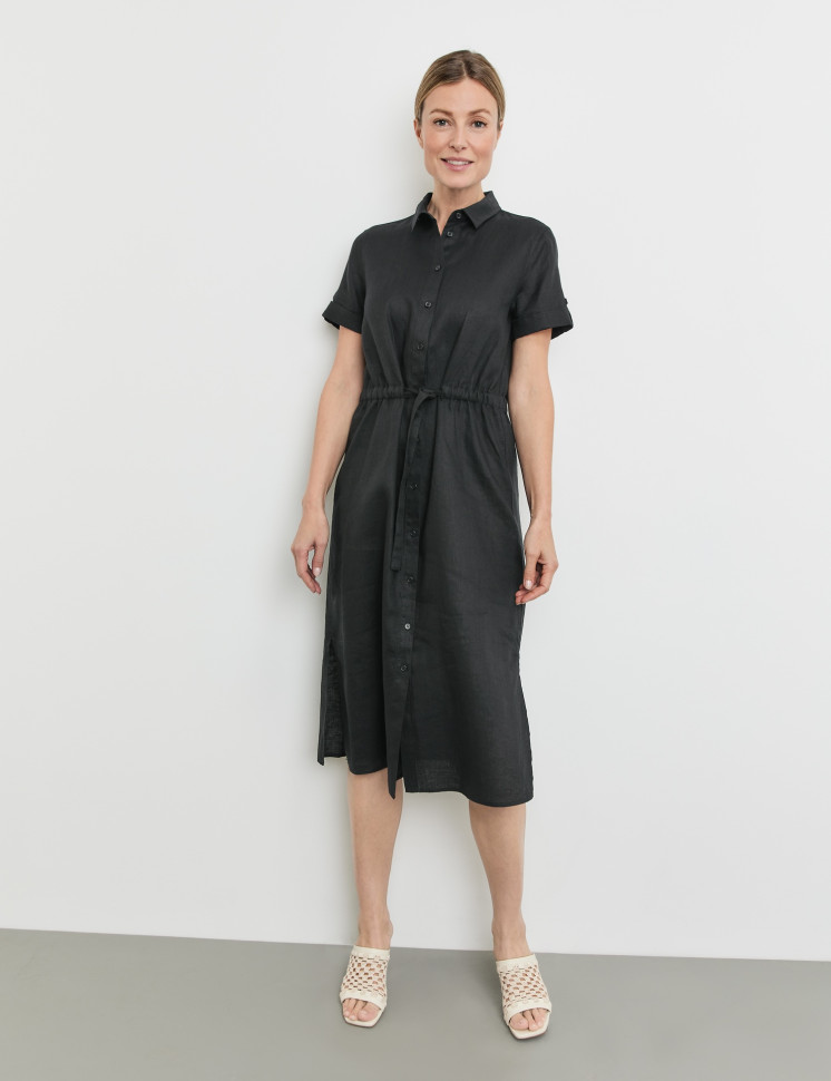 Платье изо льна