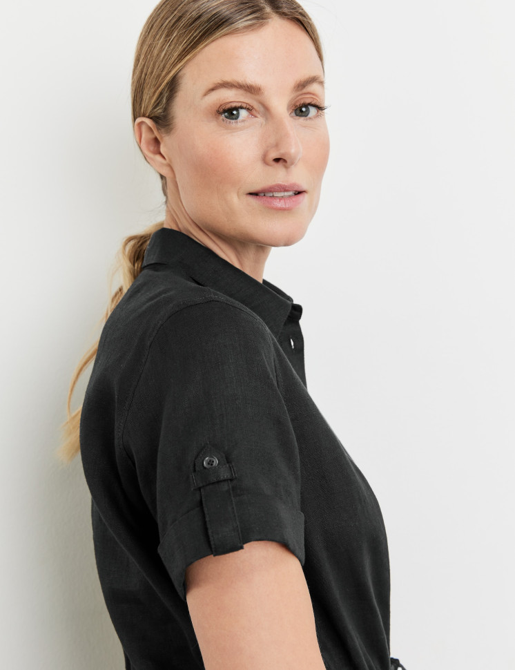 Платье изо льна