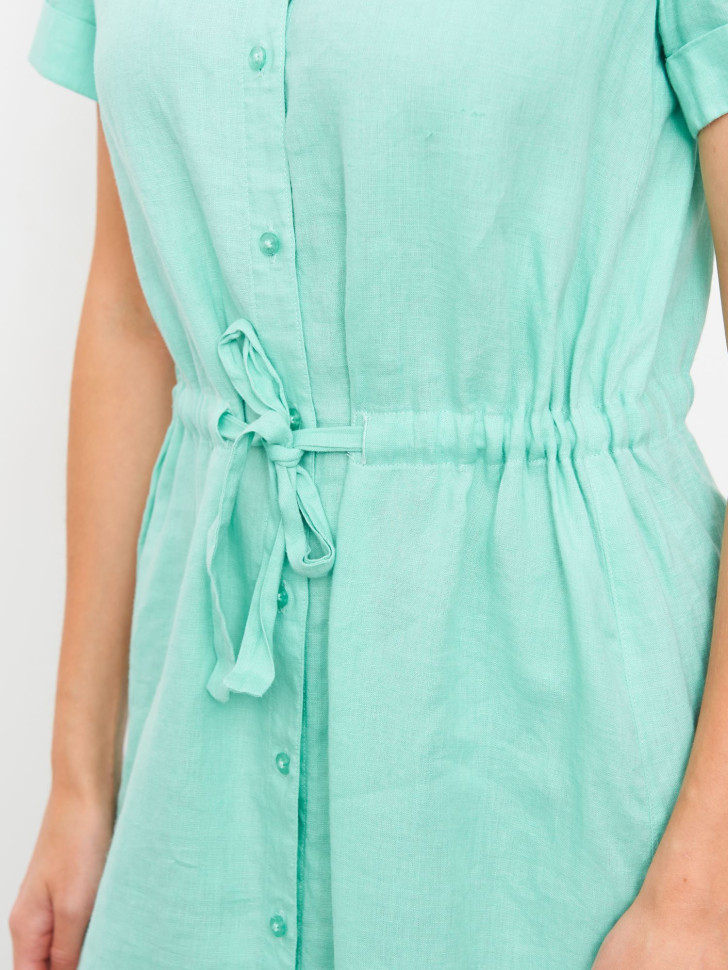 Платье изо льна