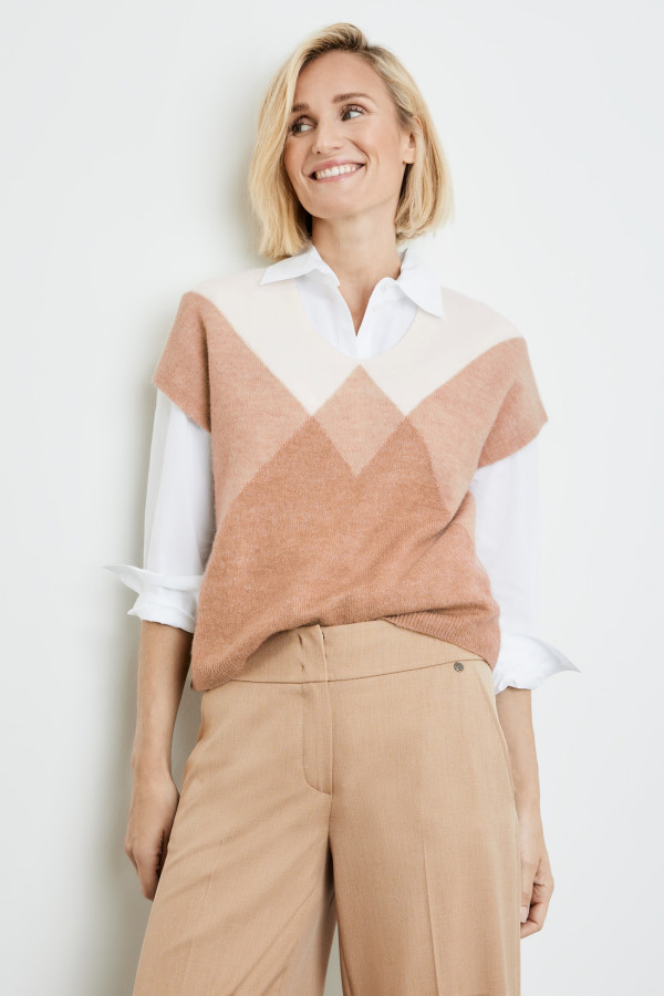 Жилет с добавлением шерсти