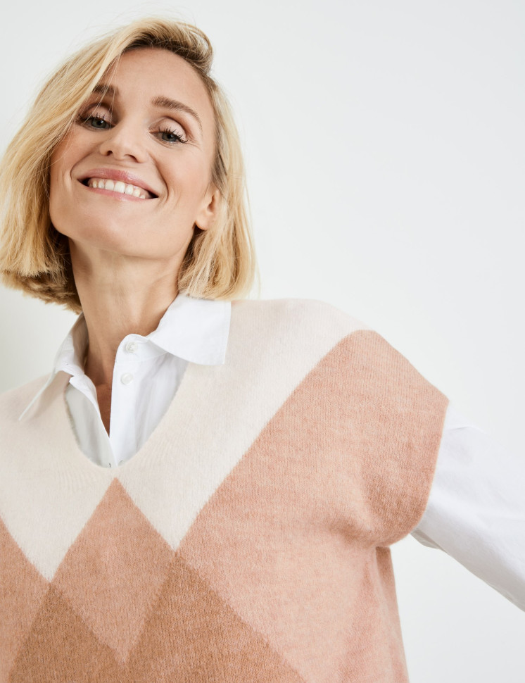 Жилет с добавлением шерсти