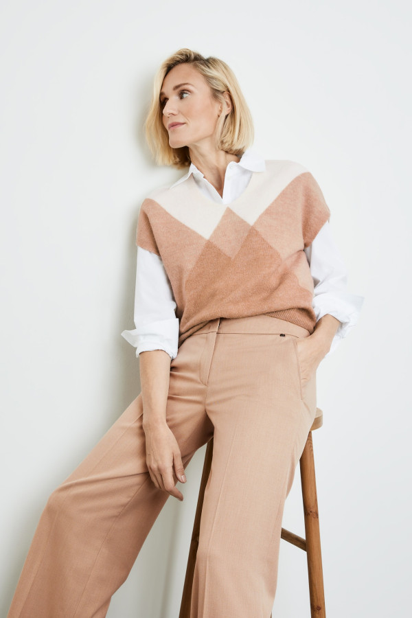 Жилет с добавлением шерсти