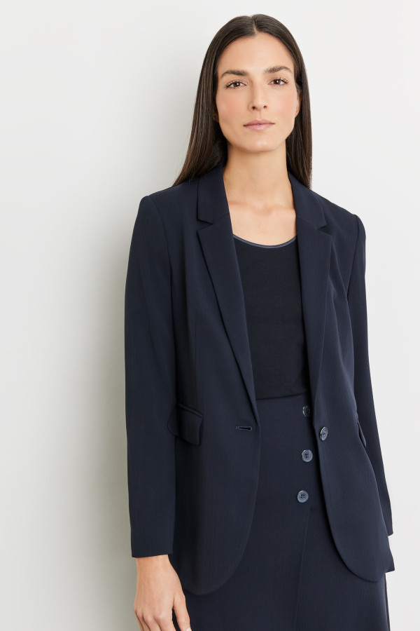 Жакет однобортный