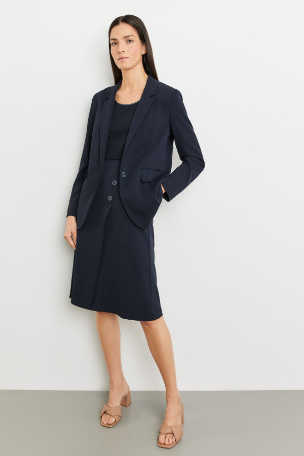 Жакет однобортный