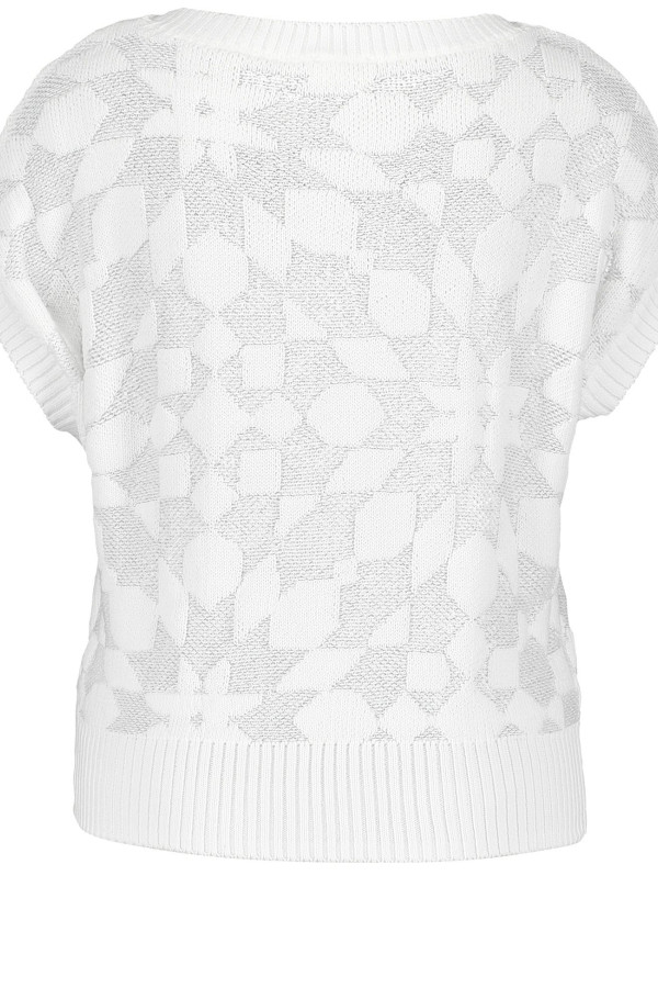 Джемпер ажурной вязки