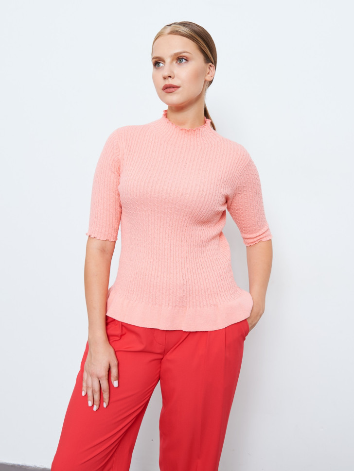 Джемпер с короткими рукавами