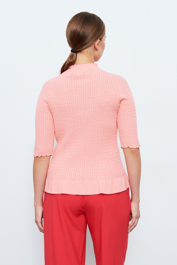 Джемпер с короткими рукавами