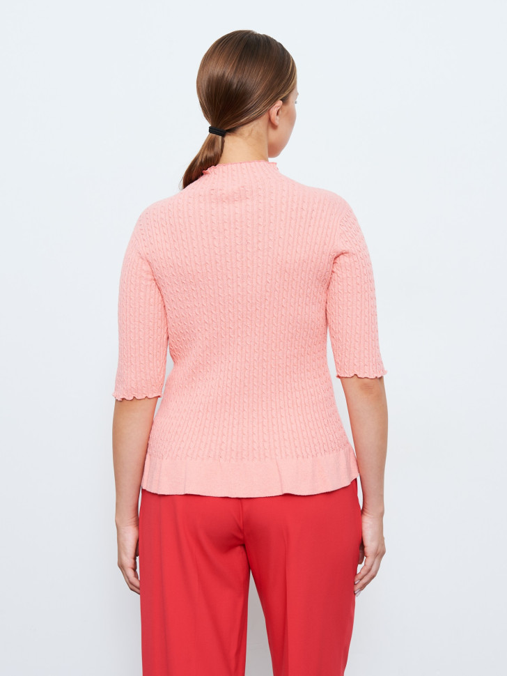 Джемпер с короткими рукавами