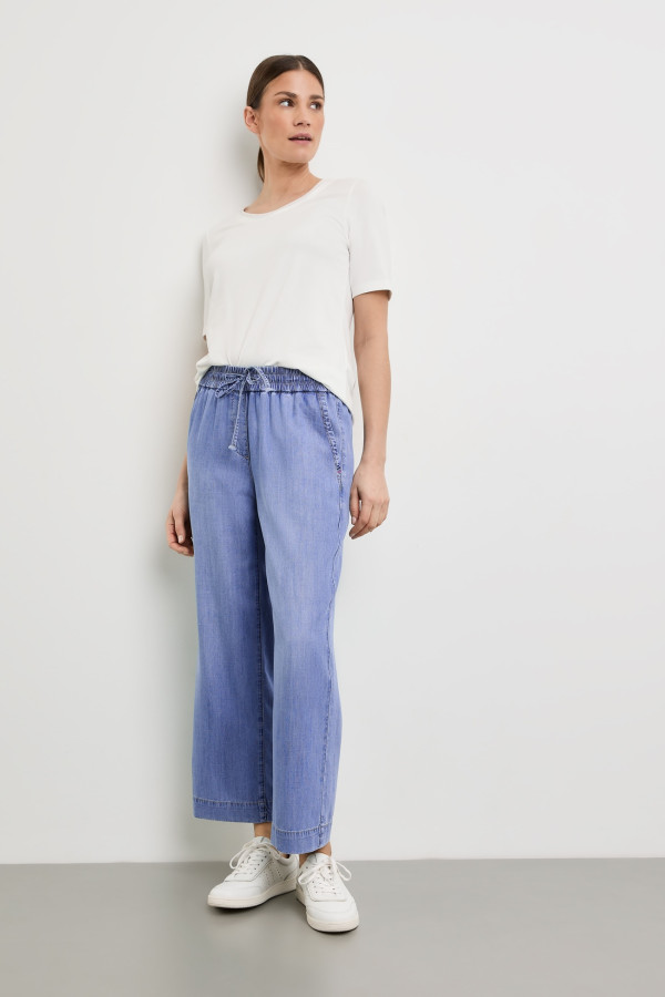 Брюки свободного кроя