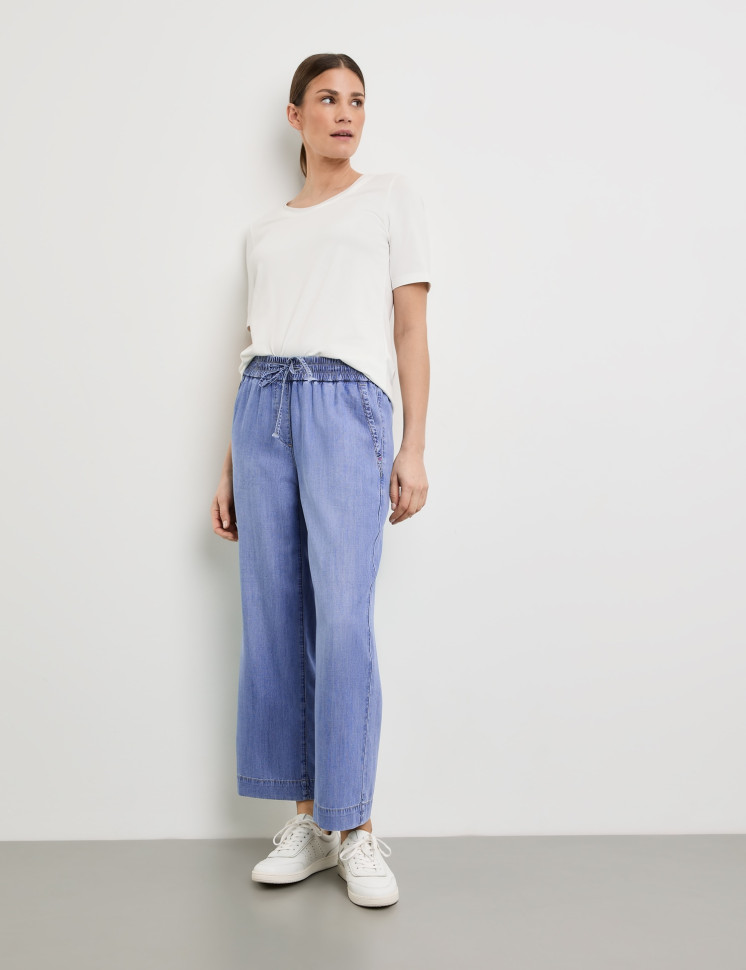 Брюки свободного кроя