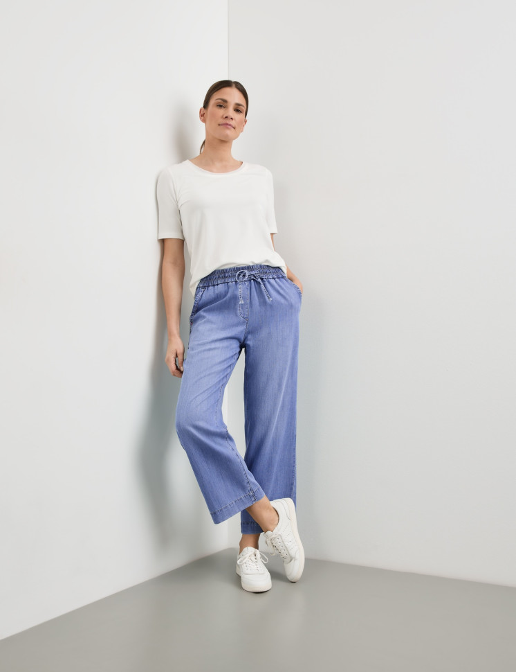 Брюки свободного кроя