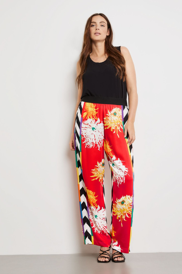 Брюки широкие