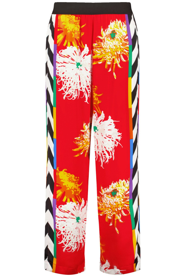 Брюки широкие