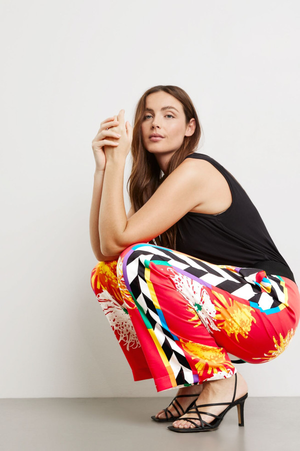 Брюки широкие