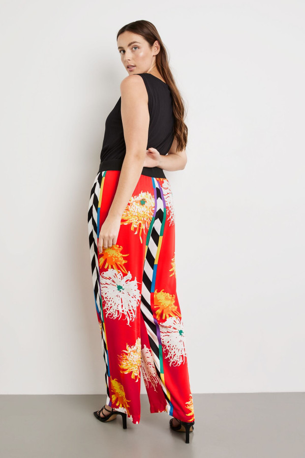 Брюки широкие