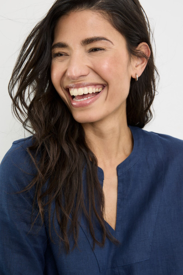 Платье изо льна