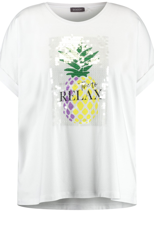 Футболка с пайетками