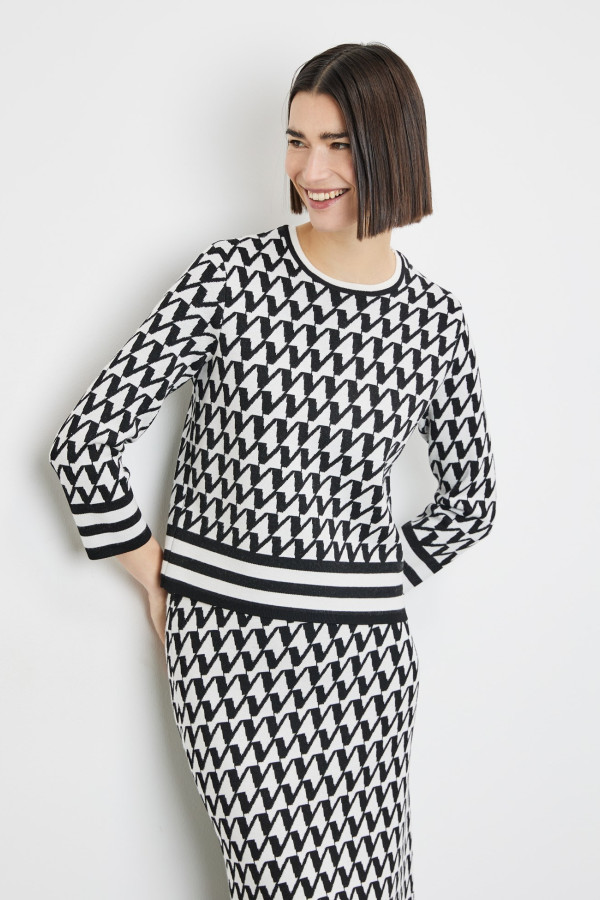 Джемпер с рисунком