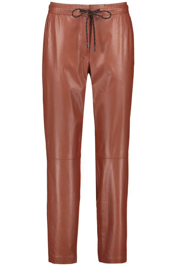 Брюки из эко-кожи