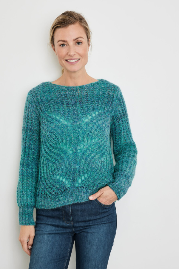 Джемпер с добавлением шерсти