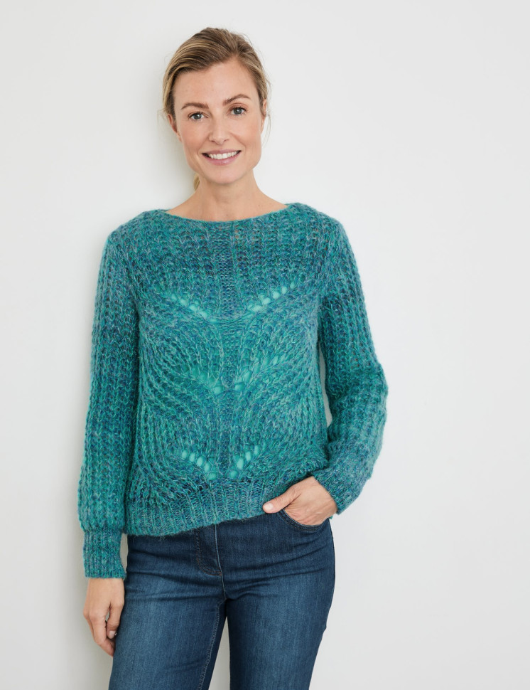 Джемпер с добавлением шерсти